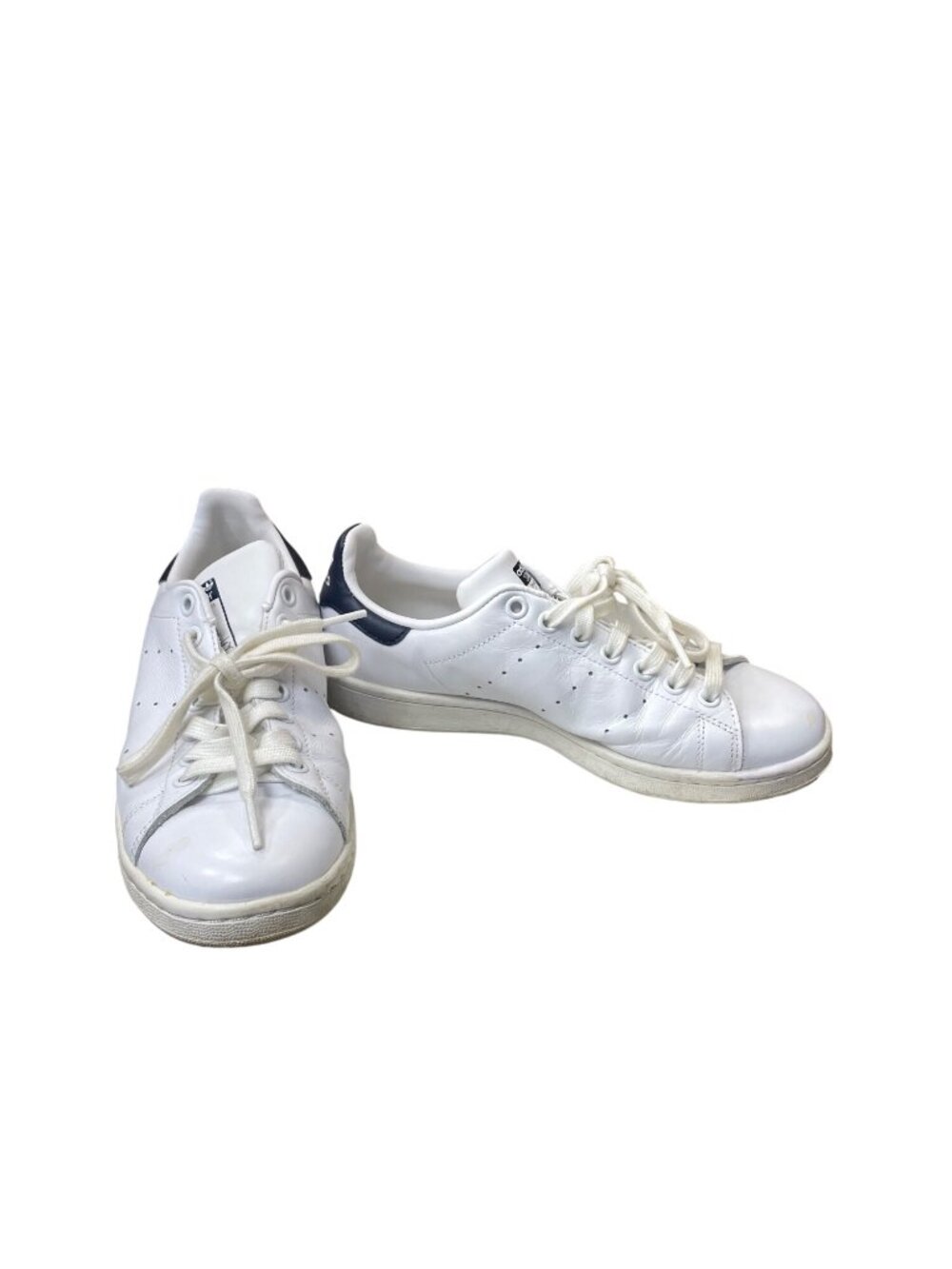 Adidas Stan Smith mens white low top leather sneakers shoes sz 8 SKU 10-791